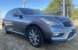 INFINITI QX50 2017 gray station gas JN1BJ0RP0HM381006 photo #2