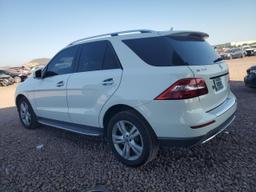 MERCEDES-BENZ ML 350 4MA 2014 white 4dr spor gas 4JGDA5HB9EA350628 photo #3