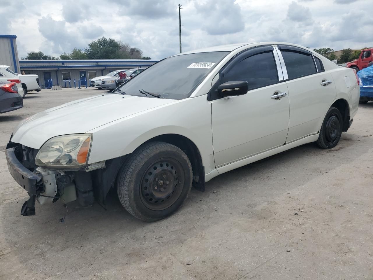 MITSUBISHI GALANT ES 2007 beige  gas 4A3AB36F87E031759 photo #1