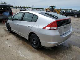 HONDA INSIGHT LX 2010 silver  hybrid engine JHMZE2H50AS008639 photo #3