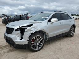 CADILLAC XT4 SPORT 2021 silver  gas 1GYFZER47MF020326 photo #2