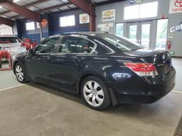 HONDA ACCORD EXL 2009 black sedan 4d gas 1HGCP26849A154771 photo #3