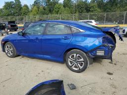 HONDA CIVIC LX 2018 blue  gas 2HGFC2F58JH594853 photo #3