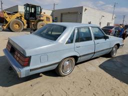 FORD LTD 1986 blue  gas 1FABP3936GG136692 photo #4