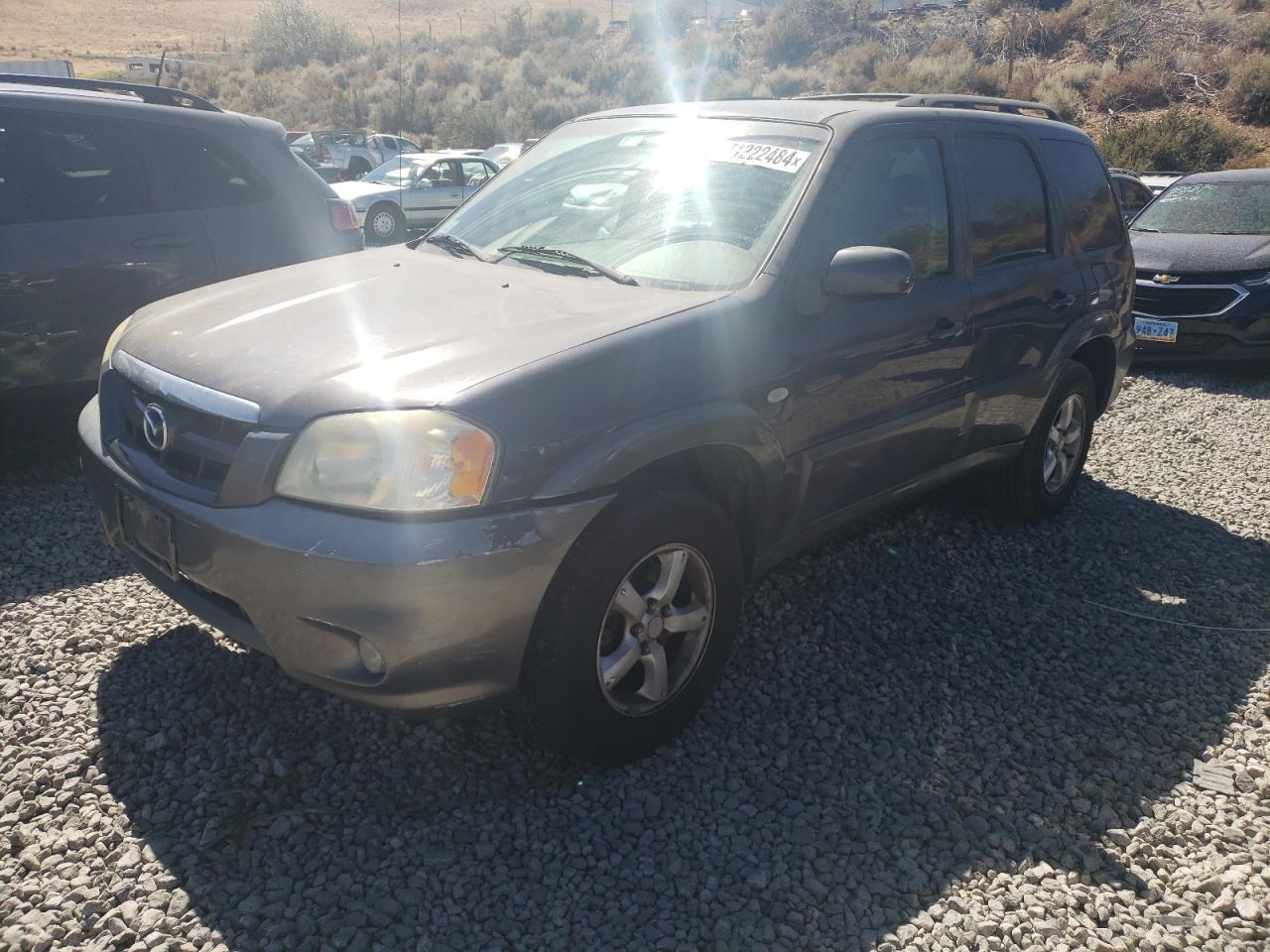 MAZDA TRIBUTE S 2005 gray  gas 4F2CZ94125KM57270 photo #1