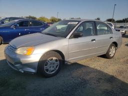 HONDA CIVIC LX 2001 silver  gas 1HGES16511L037195 photo #2