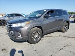 TOYOTA HIGHLANDER 2017 gray  gas 5TDZZRFH2HS188530 photo #2