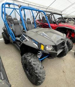 POLARIS RZR 4 800 2014 gray all terr gas 4XAXE7EA6EF271814 photo #2