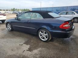 MERCEDES-BENZ CLK 350 2008 blue  gas WDBTK56F08T092820 photo #3