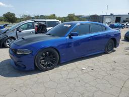 DODGE CHARGER SC 2019 blue  gas 2C3CDXGJ2KH603432 photo #2