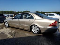 MERCEDES-BENZ S 430 2003 gold  gas WDBNG70J13A336501 photo #3