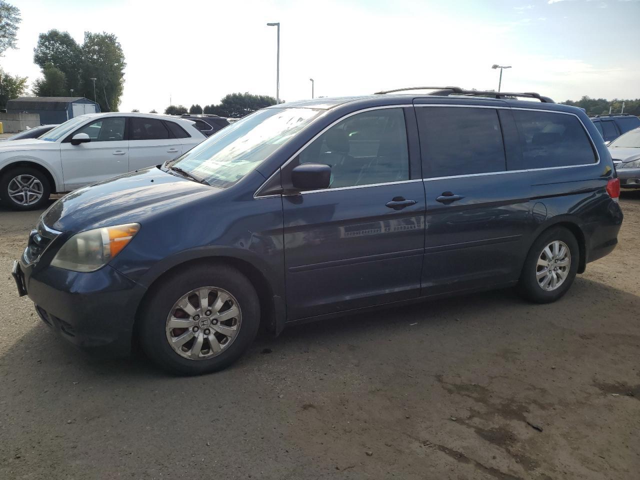 HONDA ODYSSEY EX 2010 blue sports v gas 5FNRL3H76AB015770 photo #1