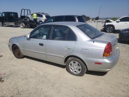 HYUNDAI ACCENT GL 2004 gray sedan 4d gas KMHCG45C24U542407 photo #3