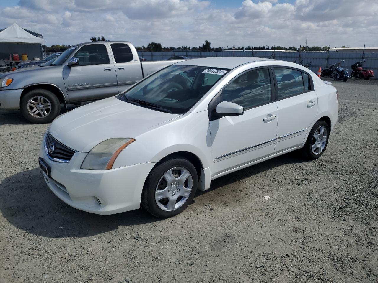 NISSAN SENTRA 2.0 2011 white  gas 3N1AB6AP6BL649484 photo #1