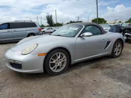 PORSCHE BOXSTER 2007 silver  gas WP0CA29867U712417 photo #2