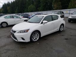 LEXUS CT 200 2014 white  hybrid engine JTHKD5BH5E2196038 photo #2