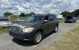 TOYOTA HIGHLANDER 2009 gray 4dr spor gas JTEDS41A392074455 photo #3