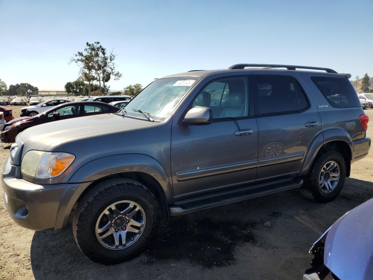 TOYOTA SEQUOIA LI 2006 charcoal 4dr spor gas 5TDZT38A76S270877 photo #1