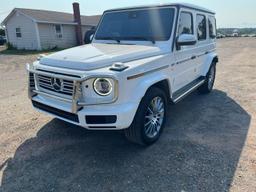 MERCEDES-BENZ G 550 2020 white  gas W1NYC6BJ3LX344512 photo #2