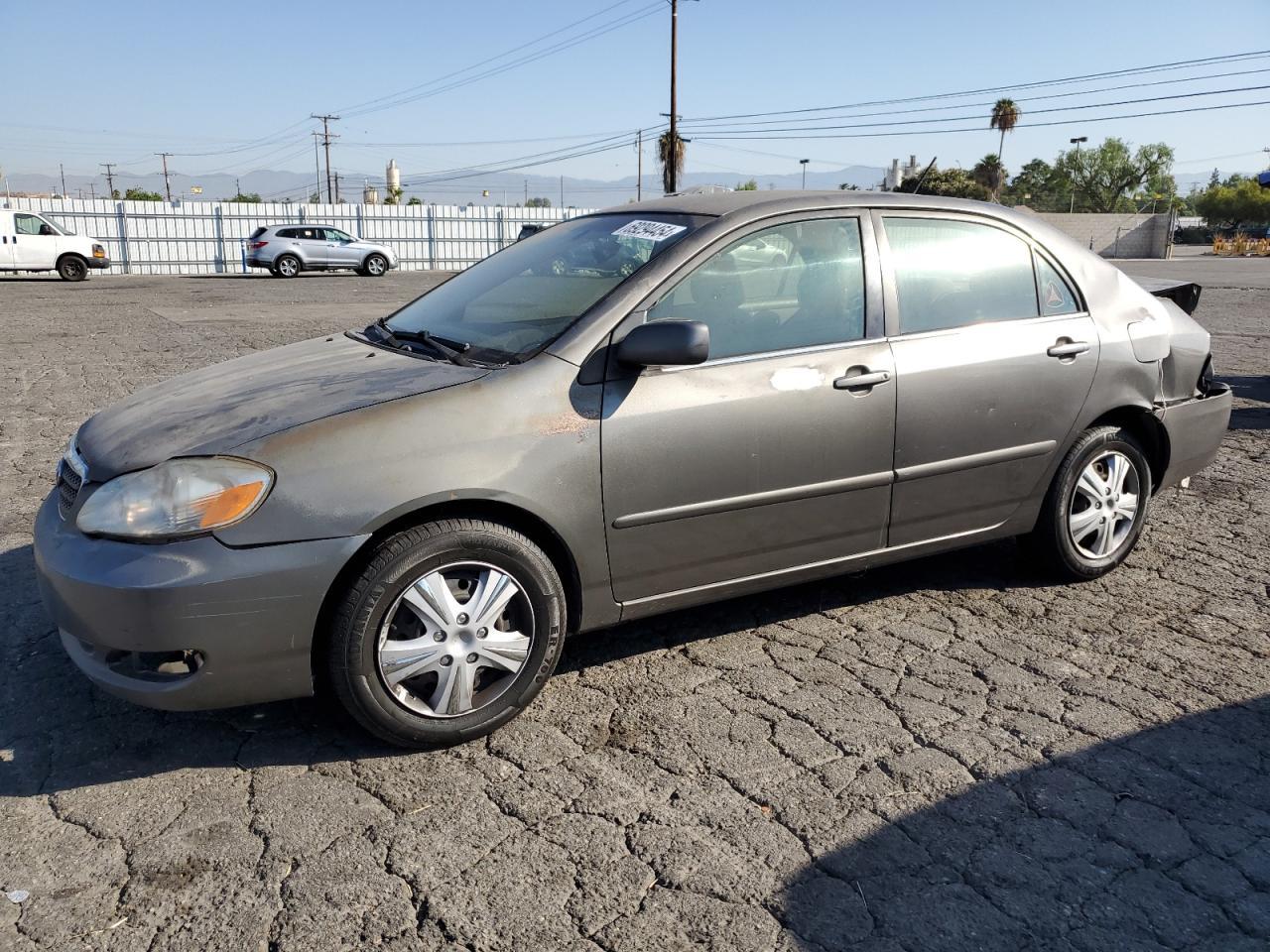 TOYOTA COROLLA CE 2005 gray  gas 1NXBR32E25Z413929 photo #1