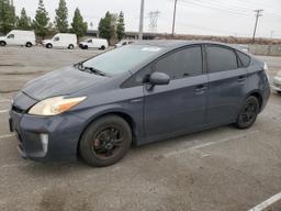 TOYOTA PRIUS 2012 gray hatchbac hybrid engine JTDKN3DUXC1599769 photo #2