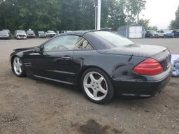 MERCEDES-BENZ SL 500R 2003 black converti gas WDBSK75F93F022328 photo #3