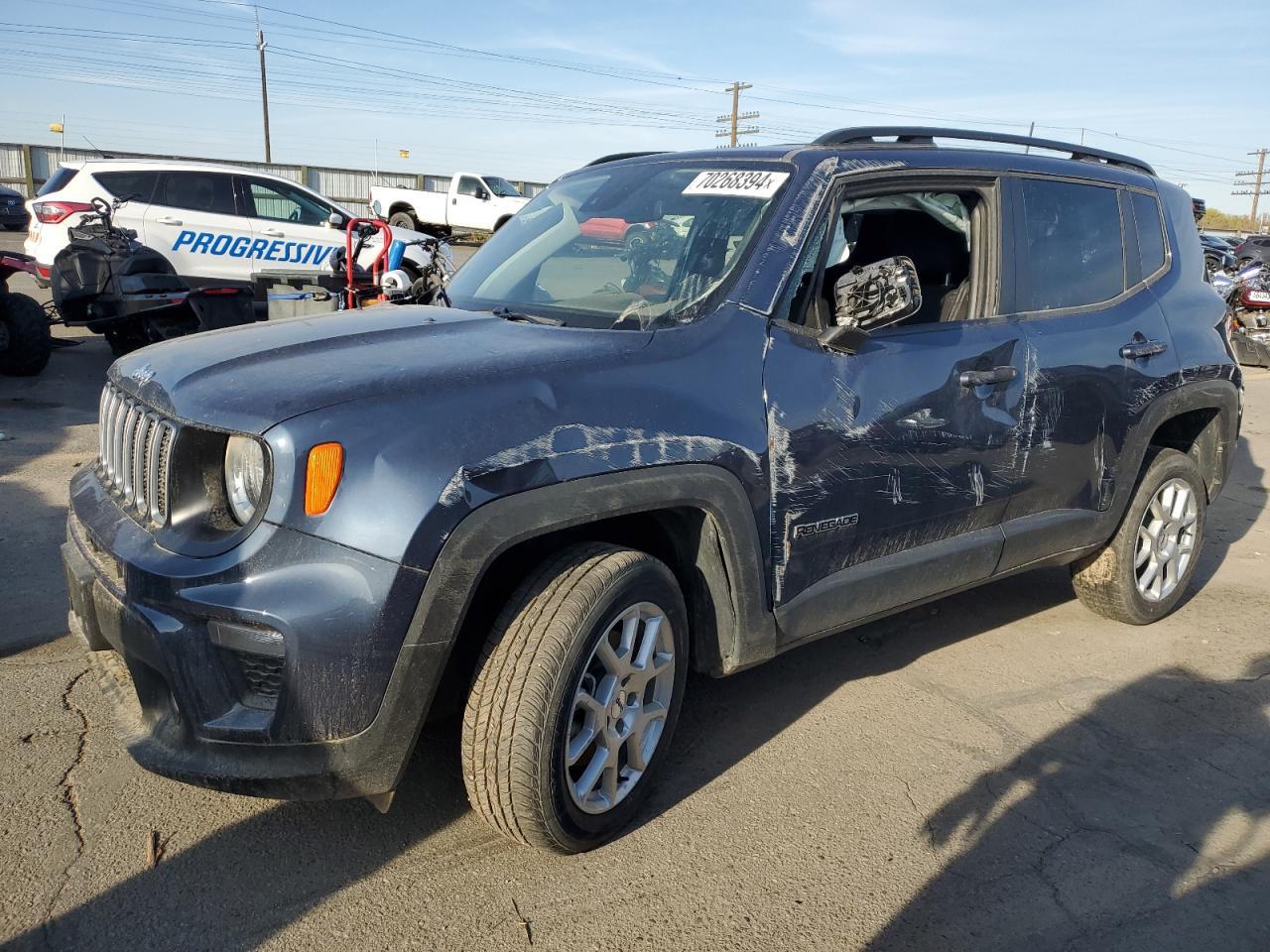 JEEP RENEGADE L 2022 blue  gas ZACNJDB12NPN47656 photo #1