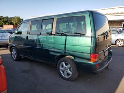 VOLKSWAGEN EUROVAN MV 2002 green sports v gas WV2MB47092H011657 photo #3