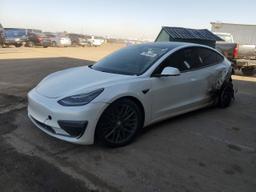 TESLA MODEL 3 2020 white  electric 5YJ3E1EC3LF642287 photo #2