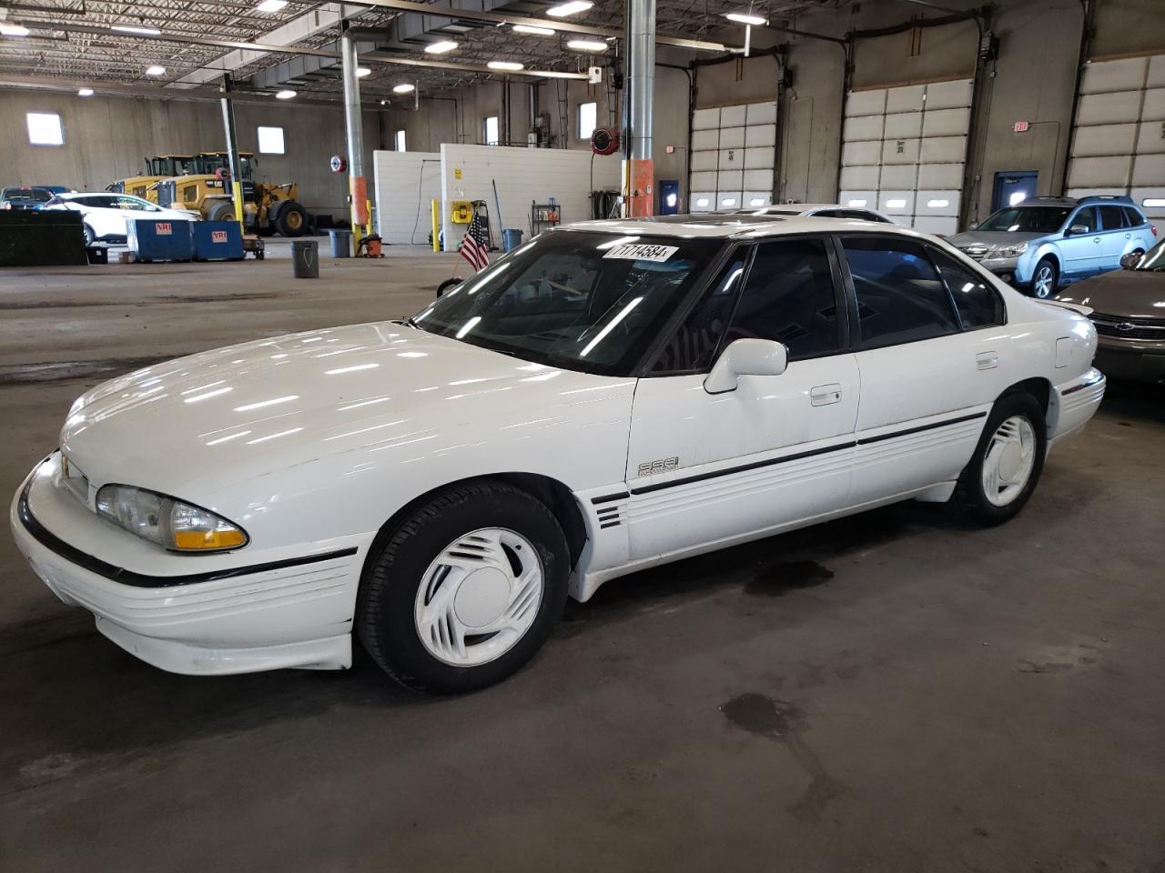 PONTIAC BONNEVILLE 1992 white sedan 4d gas 1G2HY5218N1248467 photo #1