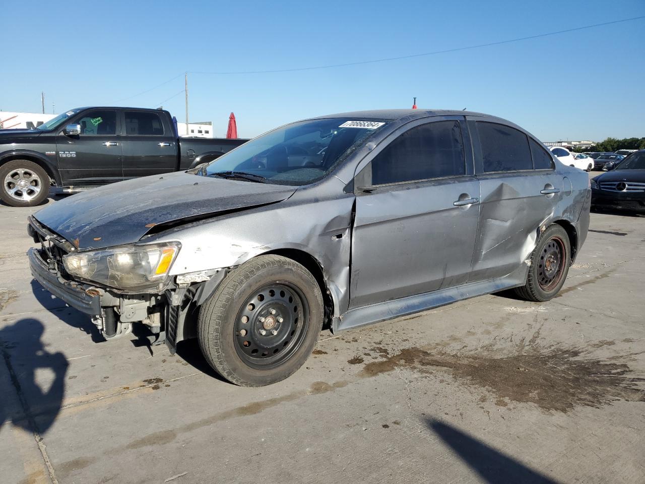 MITSUBISHI LANCER ES 2016 silver  gas JA32U2FU6GU004901 photo #1