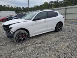 ALFA ROMEO STELVIO TI 2022 white  gas ZASPAKBN6N7D42137 photo #2