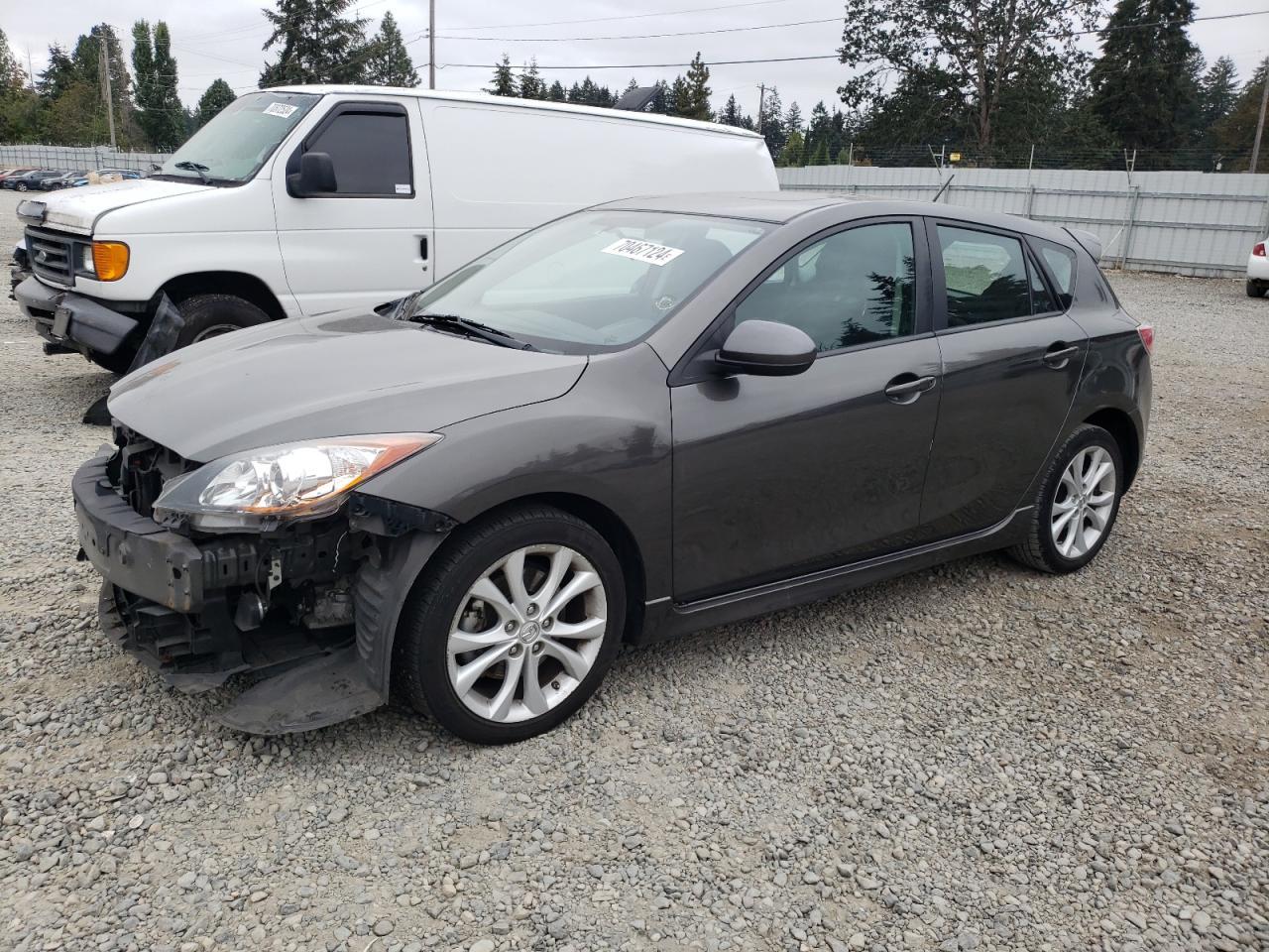 MAZDA 3 S 2011 gray  gas JM1BL1K62B1435168 photo #1