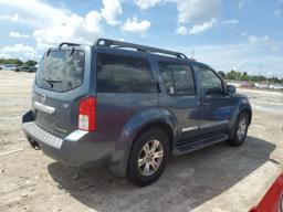 NISSAN PATHFINDER 2008 blue  gas 5N1AR18U28C613220 photo #4