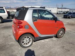 SMART FORTWO PAS 2008 orange  gas WMEEK31X58K104059 photo #4