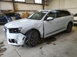 AUDI Q7 PRESTIG 2018 white  gas WA1VAAF73JD052787 photo #2