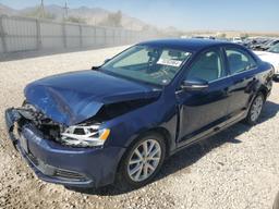 VOLKSWAGEN JETTA SE 2014 blue  gas 3VWD17AJ9EM293798 photo #2