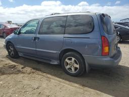 NISSAN QUEST SE 2000 blue  gas 4N2XN11T9YD806256 photo #3