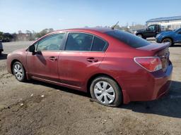 SUBARU IMPREZA 2014 red sedan 4d gas JF1GJAA63EH013456 photo #3