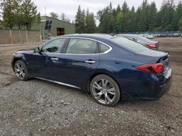 INFINITI Q70L 3.7 2016 blue  gas JN1BY1PR3GM720569 photo #3