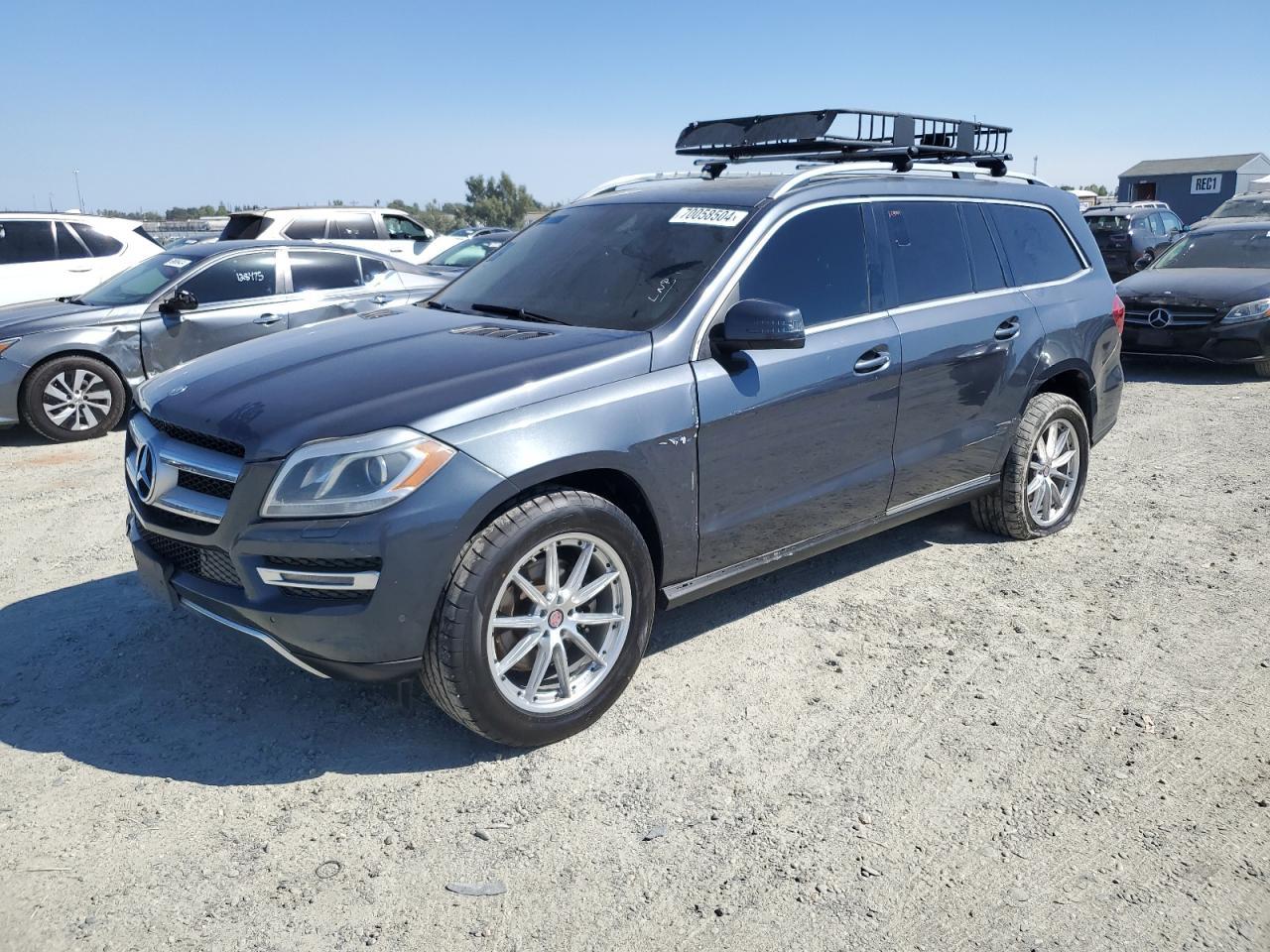 MERCEDES-BENZ GL 450 4MA 2014 gray 4dr spor gas 4JGDF7CE2EA340005 photo #1