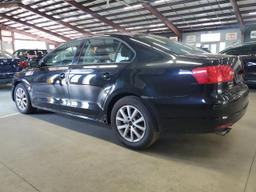 VOLKSWAGEN JETTA SE 2012 black sedan 4d gas 3VWDP7AJXCM403785 photo #3