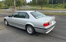 BMW 740 IL 2001 gray sedan 4d gas WBAGH83461DP34041 photo #4