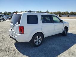 HONDA PILOT EXL 2010 white  gas 5FNYF4H68AB040038 photo #4