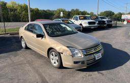 FORD FUSION SE 2007 gold sedan 4d gas 3FAHP07Z07R201755 photo #2