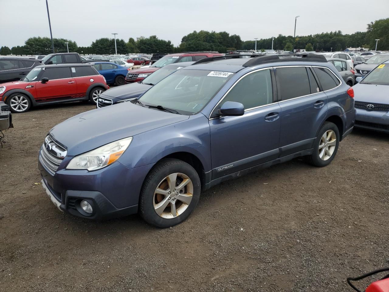 SUBARU OUTBACK 2. 2014 blue 4dr spor gas 4S4BRBLC0E3326656 photo #1