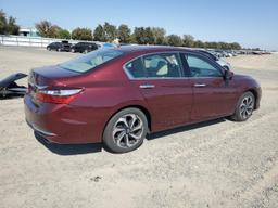 HONDA ACCORD EXL 2016 maroon  gas 1HGCR3F86GA030045 photo #4