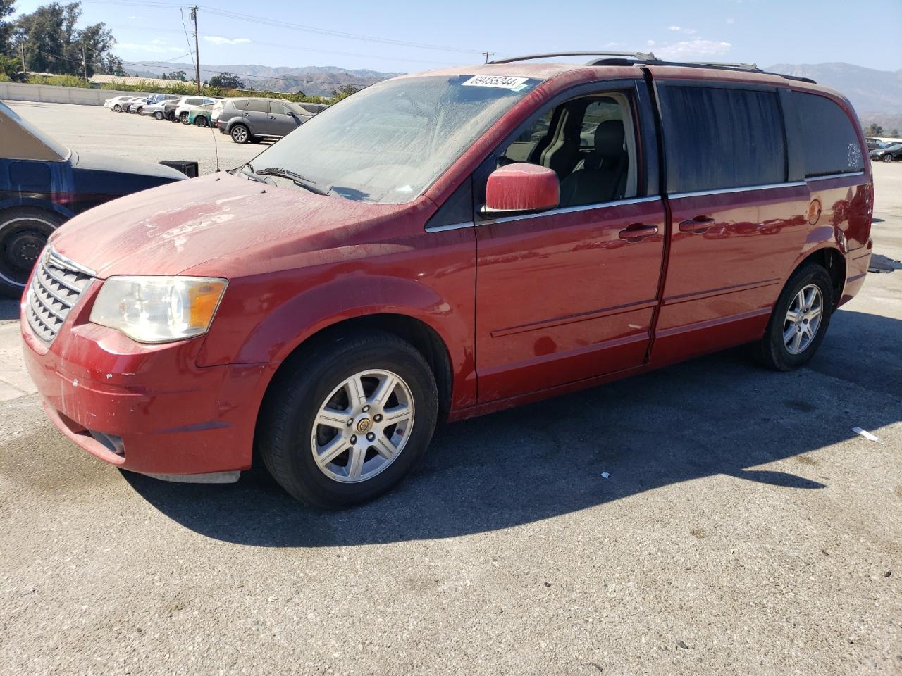 CHRYSLER TOWN & COU 2008 red extended gas 2A8HR54P68R692336 photo #1