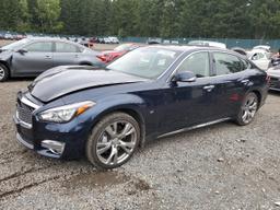 INFINITI Q70L 3.7 2016 blue  gas JN1BY1PR3GM720569 photo #2