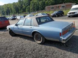 CHEVROLET CAPRICE CL 1989 blue sedan 4d gas 1G1BU51E5KR130934 photo #3